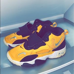 Yellow Nike Air Shoes